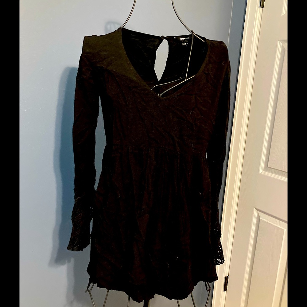 Bohemian black mini